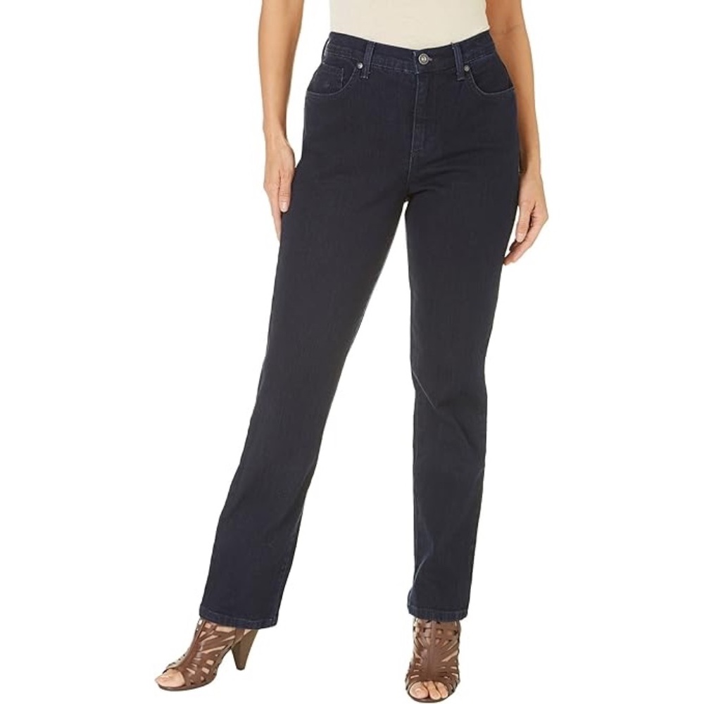 GV | Missy Rear Embroidered Pocket Flap Comfy Stretchy Straight Jeans
